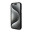 DKNY Liquid Silicone Metal Logo – Dėklas, skirtas iPhone 15 Plus / 14 Plus (juodas)