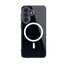 Crong Hybrid Clear Magnetic – „MagSafe“ dėklas Samsung Galaxy S26 FE (skaidrus)