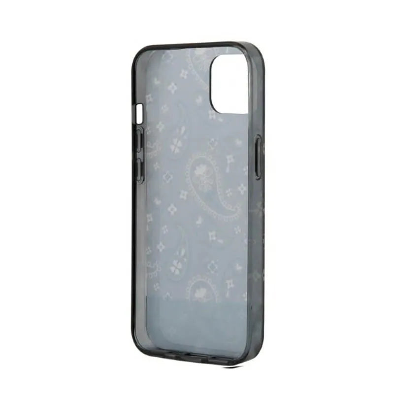 Guess Bandana Paisley – dėklas iPhone 14 Plus (juodas)