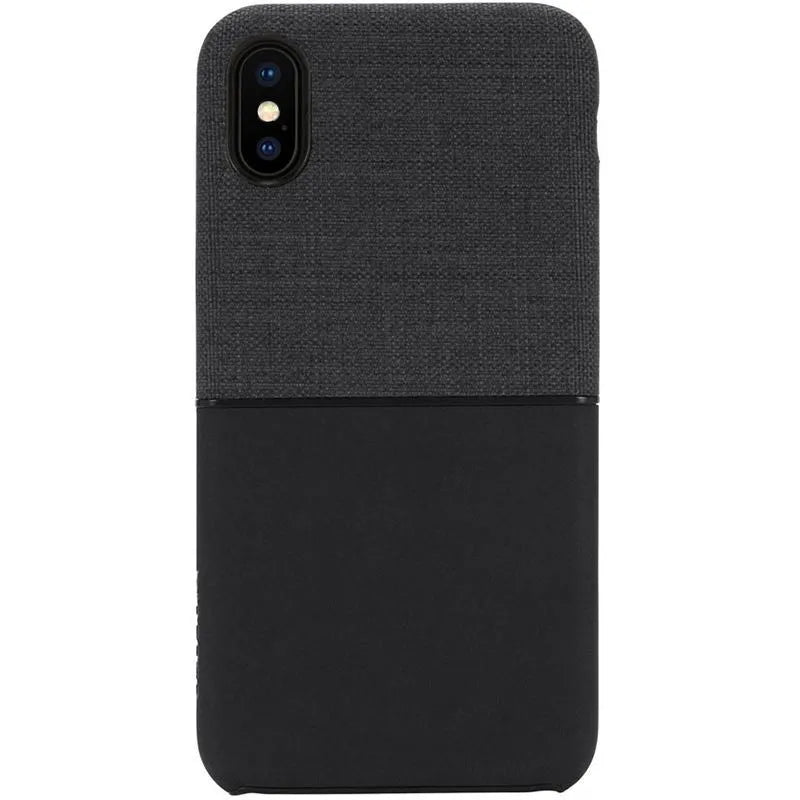 Incase Textured Snap – dėklas iPhone Xs Max (juodas)