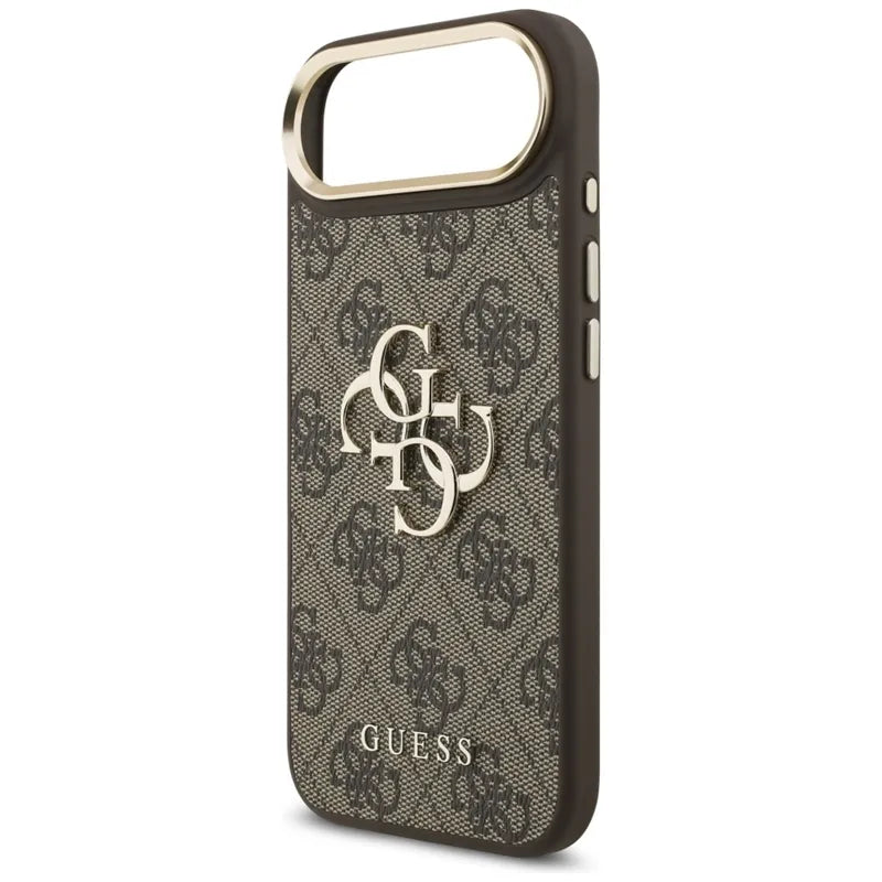 Guess 4G Big 4G Classic Logo – dėklas iPhone Air (ruda / auksinė)