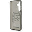 Karl Lagerfeld Rhinestones Karl Head Logo – dėklas Samsung Galaxy S25 telefonui (juodas)