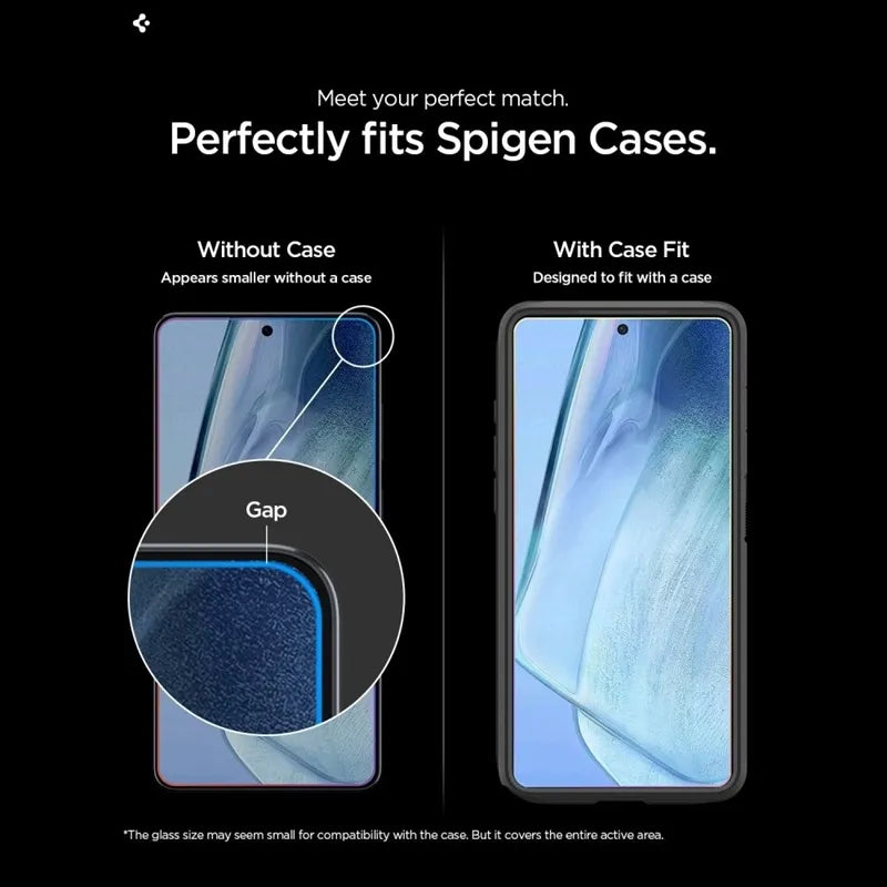Spigen GLAS.TR EZ Fit Pro AC Anti Reflection 2-pakuotė – Neatspindintis grūdintas stiklas, skirtas Samsung Galaxy S26 Ultra (2 vnt.)