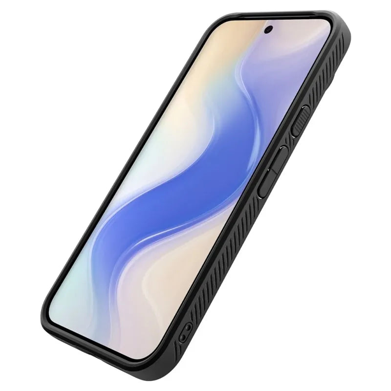 Spigen Liquid Air – dėklas skirtas Google Pixel 10 Pro XL (matinė juoda)