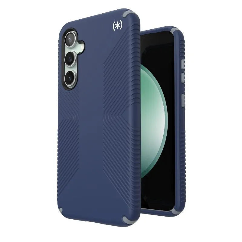 Speck Presidio2 Grip – Samsung Galaxy S23 FE dėklas (mėlyna/juoda/balta)