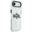 Karl Lagerfeld IML Karl Sketch Logo MagSafe - Dėklas iPhone Air (skaidrus)