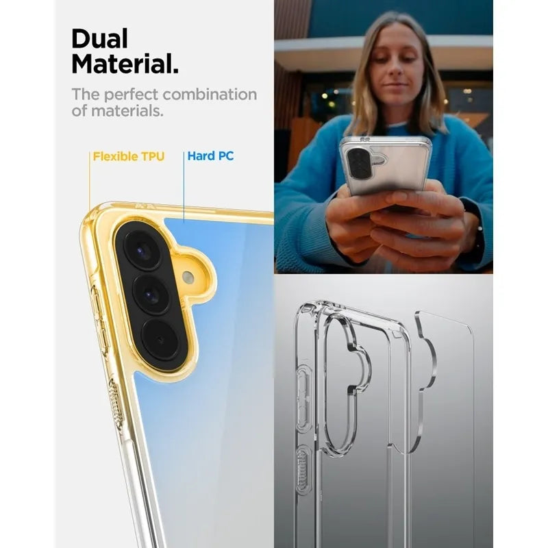 Spigen Ultra Hybrid – dėklas Samsung Galaxy A57 5G (skaidrus)