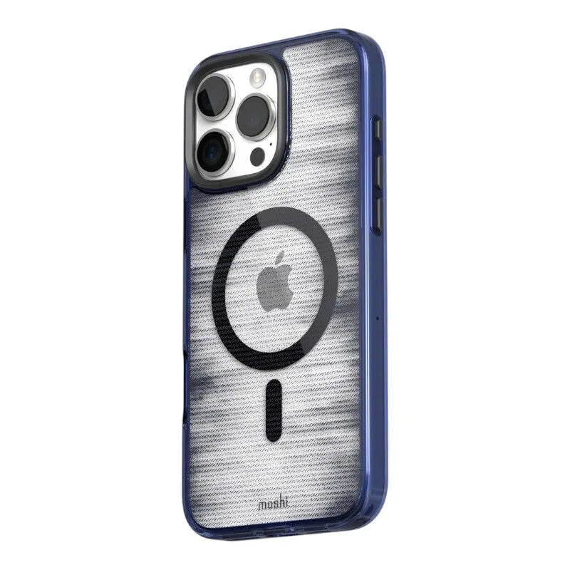 Moshi iGlaze MagSafe – dėklas iPhone 16 Pro (Dusk Indigo)