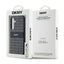 DKNY „Leather Mono Stripe & Metal Logo“ – „Samsung Galaxy S24+“ dėklas (juodas)