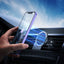 Crong Carclip Magnetic – magnetinis automobilinis „MagSafe“ laikiklis (juodas)
