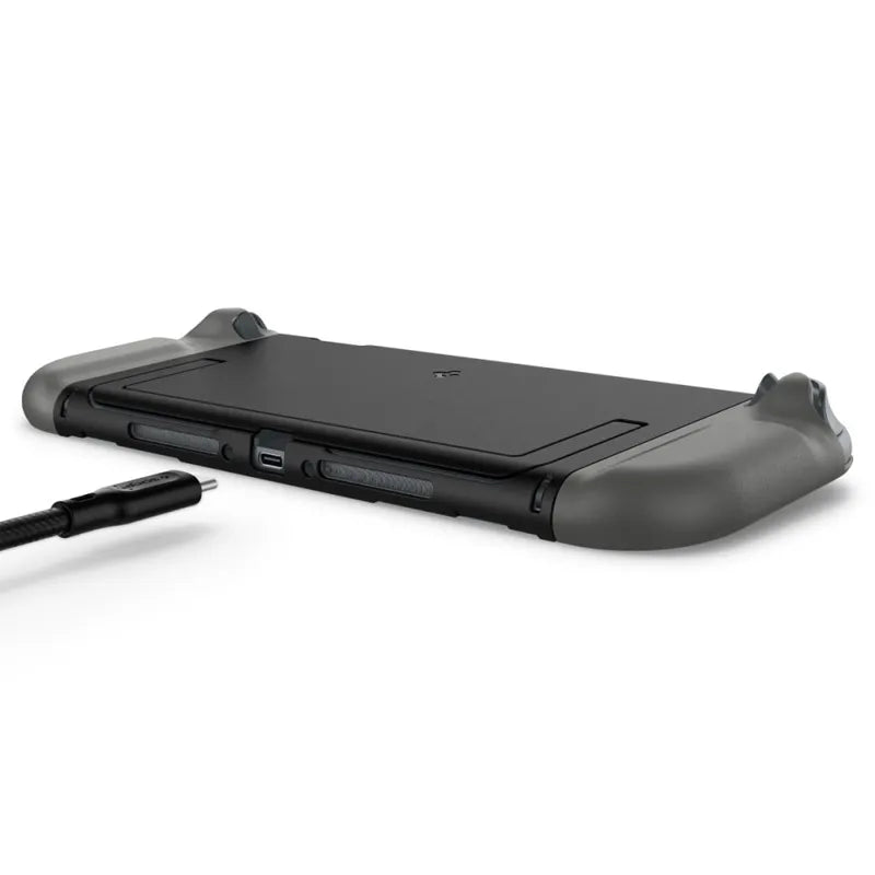 Spigen Nano Pop – dėklas, skirtas Nintendo Switch 2 (juoda/sezamų)
