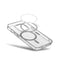 Crong Clear MAG Cover - iPhone 15 Plus MagSafe dėklas (skaidrus)