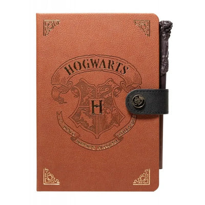 Harry Potter – A5 užrašų knygelė / Sąsiuvinis su lazdelės formos rašikliu