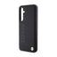 BMW Leather Hot Stamp dėklas Samsung Galaxy S23 FE išmaniajam telefonui (juodas)