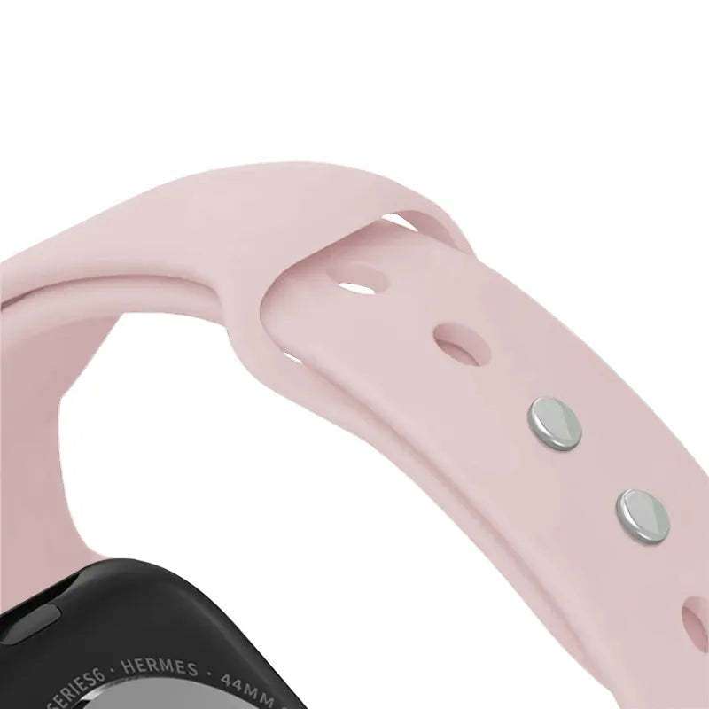 Crong Liquid – Apple Watch dirželis 38/40/41/42 mm (smėlio rožinė)