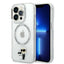 Karl Lagerfeld IML NFT Karl & Choupette MagSafe – dėklas iPhone 14 Pro (skaidrus)