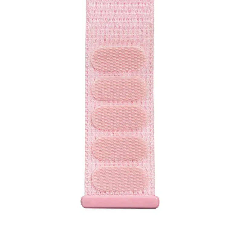 Crong Nylon - sportinis dirželis Apple Watch 38/40/41/42 mm (pudros rožinė)