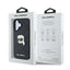 Karl Lagerfeld Monogram Karl Head Pin – dėklas iPhone 16 (juodas)