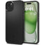 Spigen Thin Fit – dėklas „iPhone 15 Plus“ (juodas)