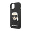 Karl Lagerfeld 3D Rubber Karl's Head - Dėklas iPhone 14 Plus (juodas)