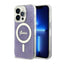 Guess 4G MagSafe – dėklas iPhone 14 Pro telefonui (violetinis)