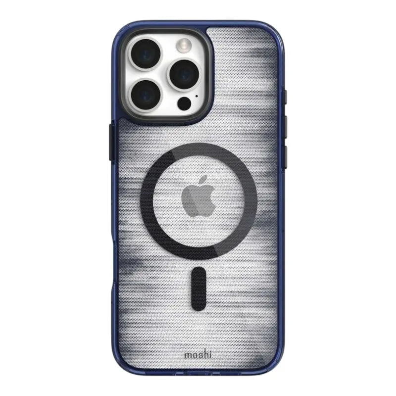Moshi iGlaze MagSafe – dėklas iPhone 16 Pro (Dusk Indigo)