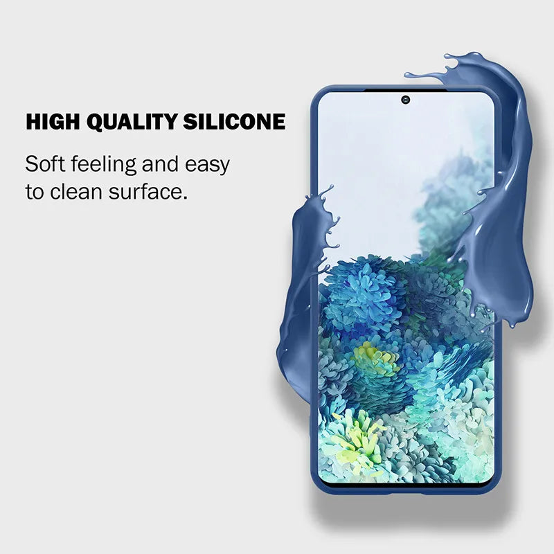 Crong Color Cover – dėklas Samsung Galaxy S20 Ultra (mėlynas)
