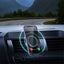 Crong Carclip Magnetic – magnetinis automobilinis „MagSafe“ laikiklis (juodas)