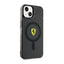 Ferrari Translucent MagSafe – dėklas iPhone 14 Plus (juodas)