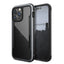 „X-Doria Raptic Shield“ – aliuminis dėklas „iPhone 14 Pro Max“ (atsparus kritimui iš 3 m) (juodas)