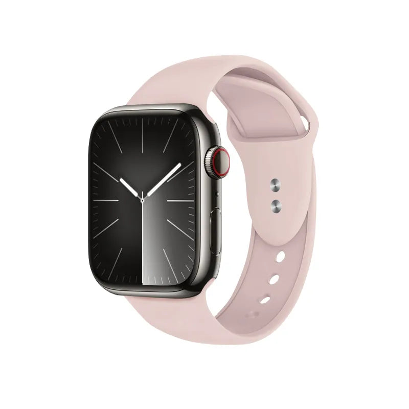 Crong Liquid – Apple Watch dirželis 38/40/41/42 mm (smėlio rožinė)