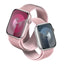 Crong Nylon - sportinis dirželis Apple Watch 38/40/41/42 mm (pudros rožinė)