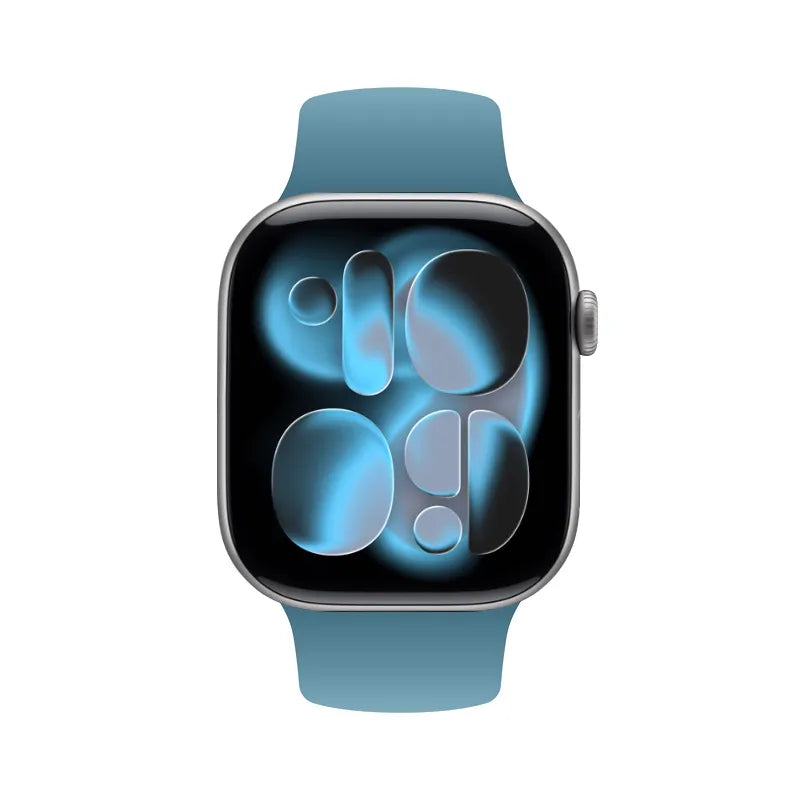 Crong Liquid – „Apple Watch“ dirželis 38/40/41/42 mm (jūros mėlyna)