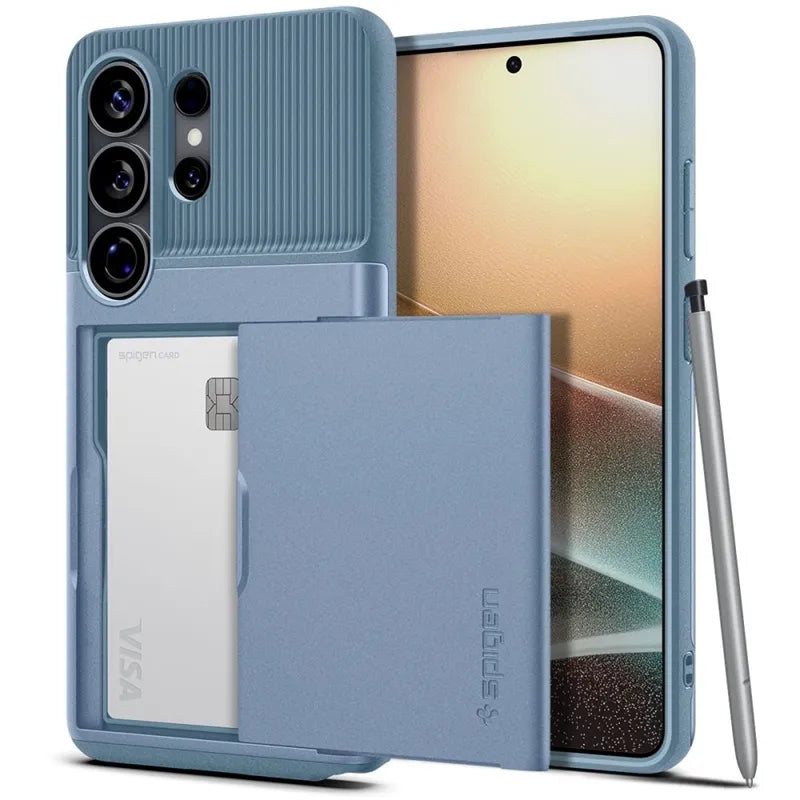 Spigen Slim Armor CS – dėklas Samsung Galaxy S26 Ultra (šviesiai mėlynas)
