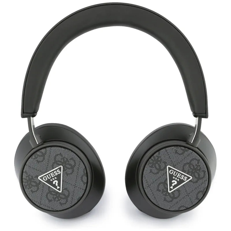 Guess 4G Triangle Logo – Belaidės ausinės Bluetooth V5.4 ENC (Juodos)