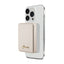 Guess Metal Script Logo MagSafe – indukcinis maitinimo bankas 3000 mAh 5W MagSafe (auksinis)