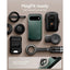 Spigen Tough Armor Mag MagSafe – dėklas Google Pixel 11 (Abyss Green)