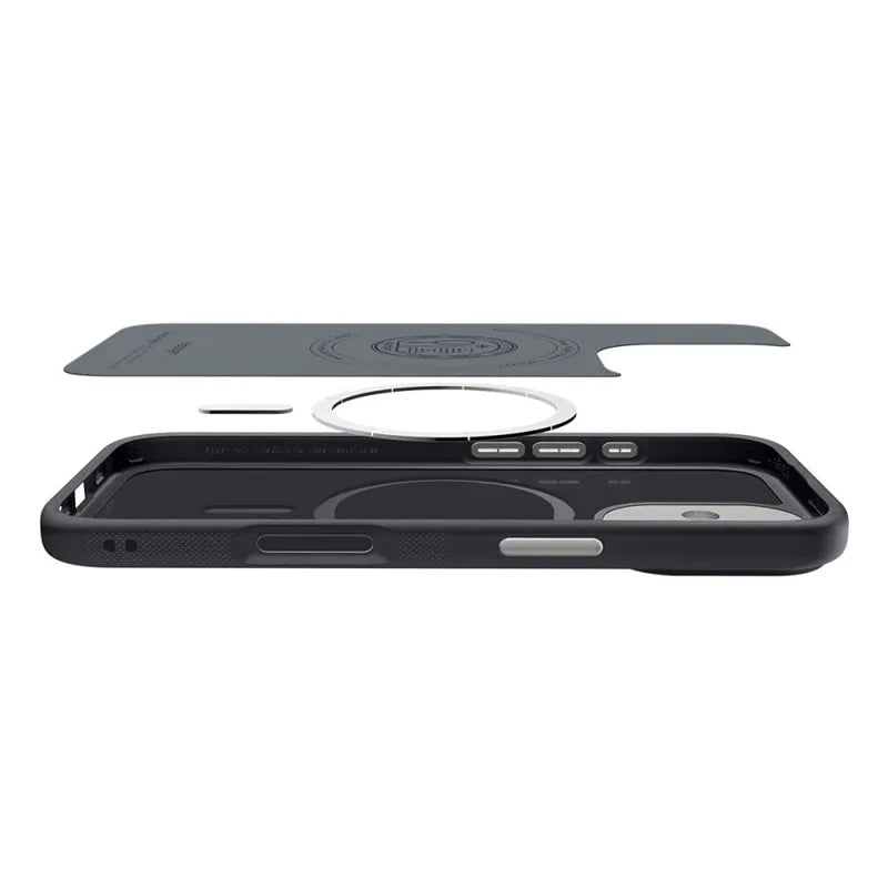 Spigen Nano Pop Mag MagSafe – dėklas iPhone 17 (Black Sesame)