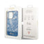 „Guess Porcelain Collection“ – dėklas „iPhone 14 Pro Max“ telefonui (mėlynas)