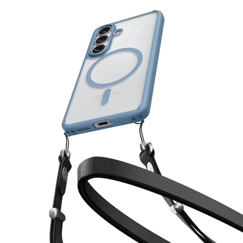 Spigen Ultra Hybrid Mag MagSafe – Dėklas Samsung Galaxy S26+ (Šviesiai mėlynas)