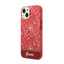 Guess Bandana Paisley - dėklas, skirtas iPhone 14 Plus (raudonas)