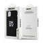 DKNY Liquid Silicone Metal Logo – Dėklas, skirtas iPhone 15 Plus / 14 Plus (juodas)