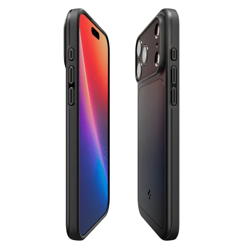 Spigen Thin Fit Mag MagSafe – Dėklas iPhone 17 Pro Max (Juodas)