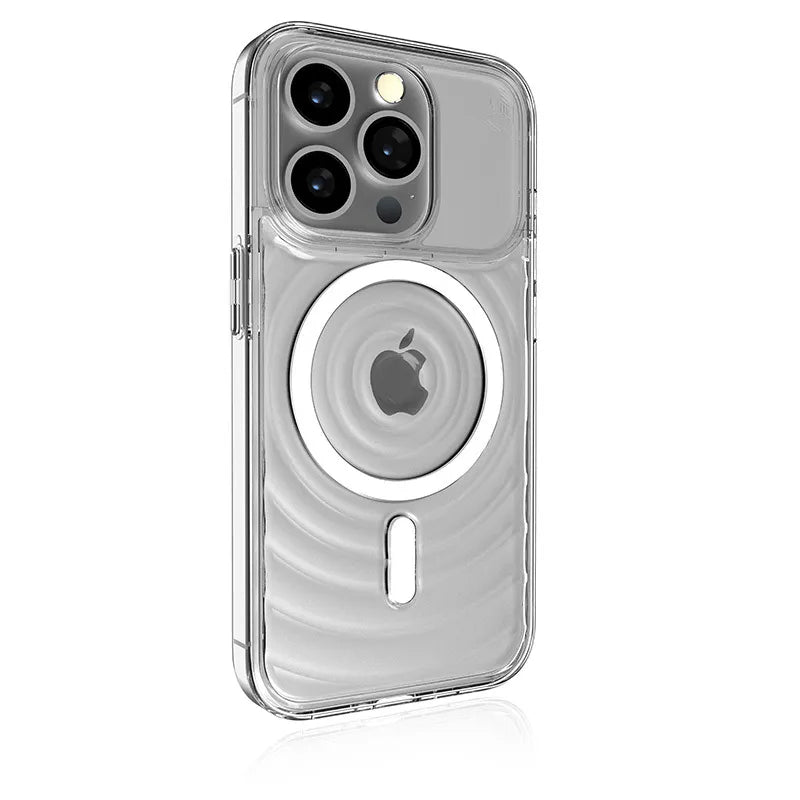 STM Reawaken Ripple MagSafe – dėklas iPhone 15 Pro (skaidrus)