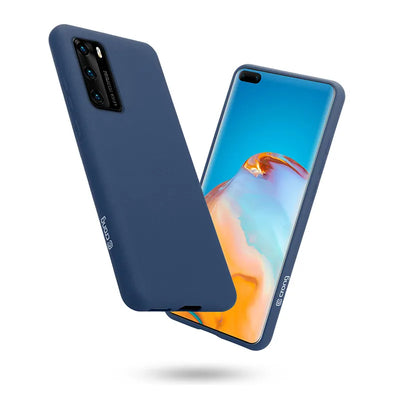 Crong Color Cover – Huawei P40 dėklas (mėlynas)