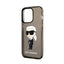 Karl Lagerfeld IML NFT Ikonik – dėklas iPhone 14 Pro (juodas)