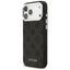 Guess Peony Hot Stamp Script MagSafe – dėklas iPhone 17 Pro Max (juodas)