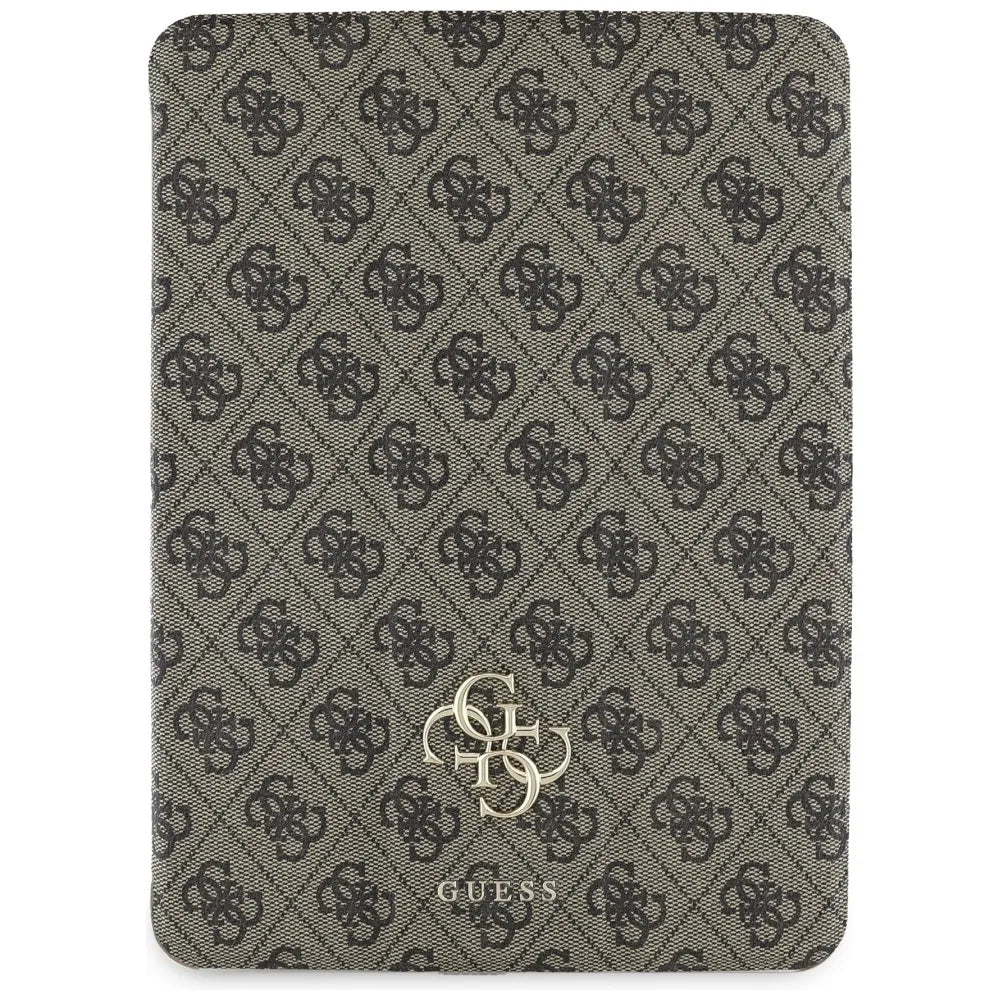 Guess Magnetic 4G Big Logo - Dėklas iPad Air 11” (2025) / iPad Air 11” (2024) (ruda)
