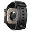 Spigen Rugged Armor Pro dėklas – dirželis su dėklu „Apple Watch Ultra“ 49 mm (juodas)