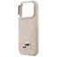 Karl Lagerfeld Karl & Choupette Pins MagSafe – dėklas iPhone 17 Pro (rožinis)